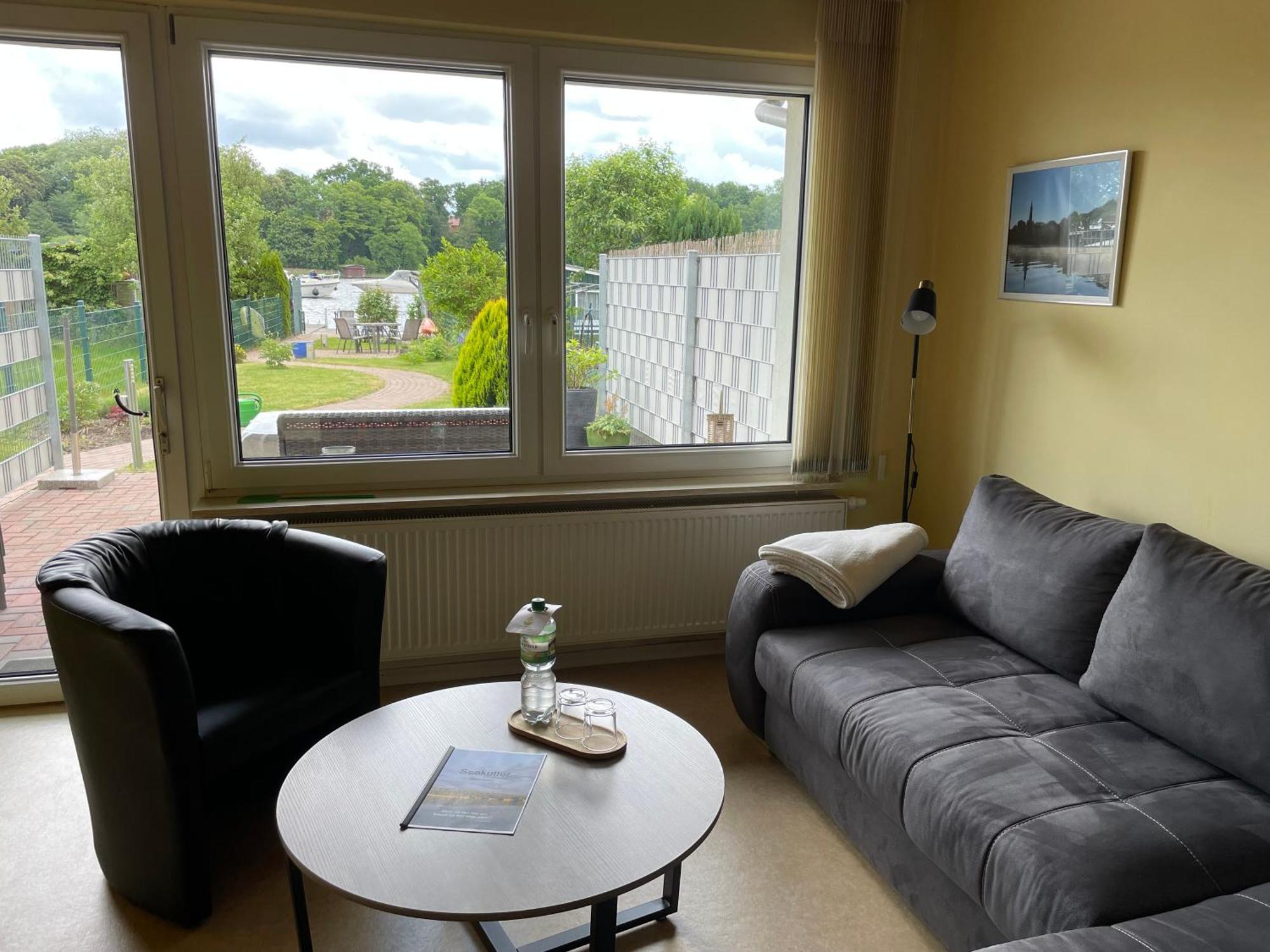 Ferienhaus Seekutter Mit Eigenem Seezugang Malchow  Habitación foto